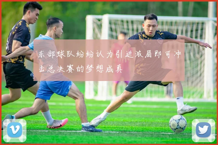 东部球队纷纷认为引进浓眉即可冲击总决赛的梦想成真